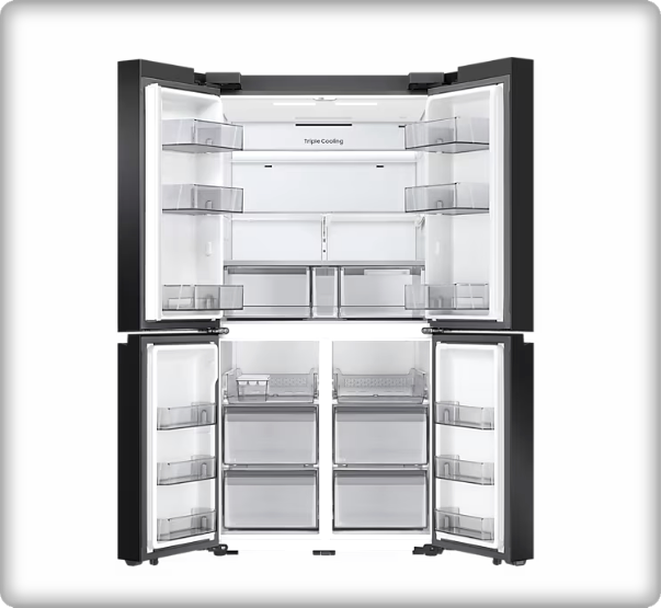 [삼성] 비스포크 냉장고 4도어 875L 코타화이트 (RF85DB90B201) 상세 이미지 1