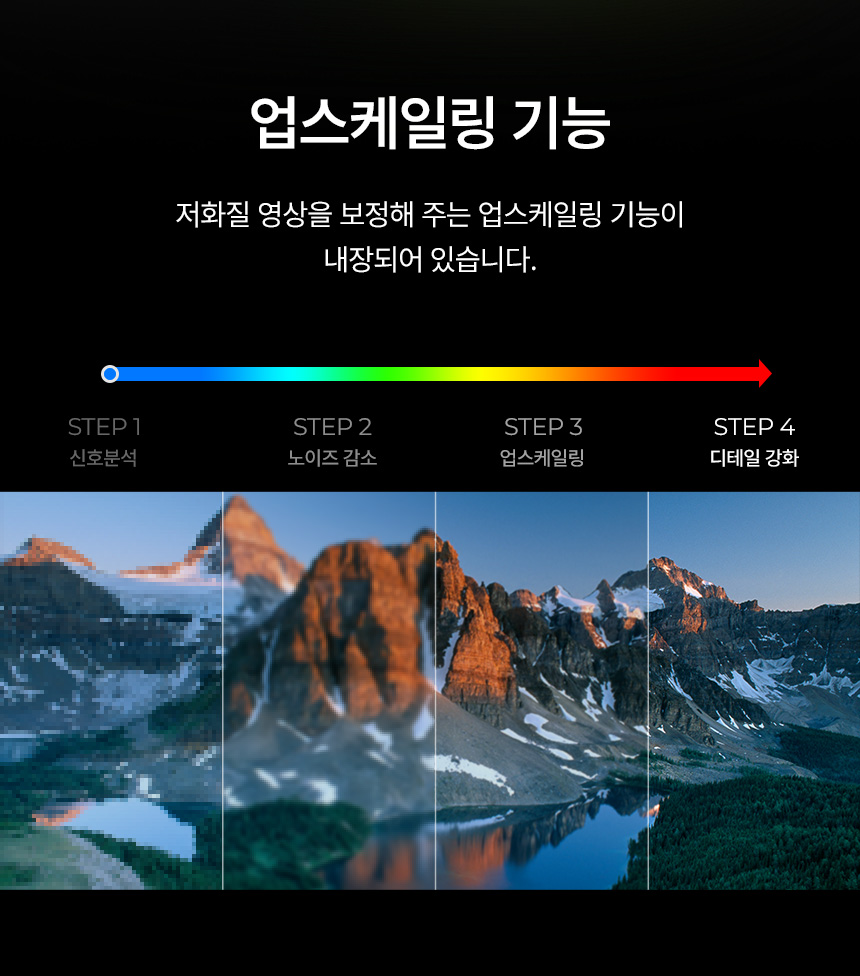 [더함] 스마트 구글 5.0 OS 안드로이드 14 QLED TV 50인치 120Hz 스탠드형 화이트 (G504QW-5.0_ST) 상세 이미지 1