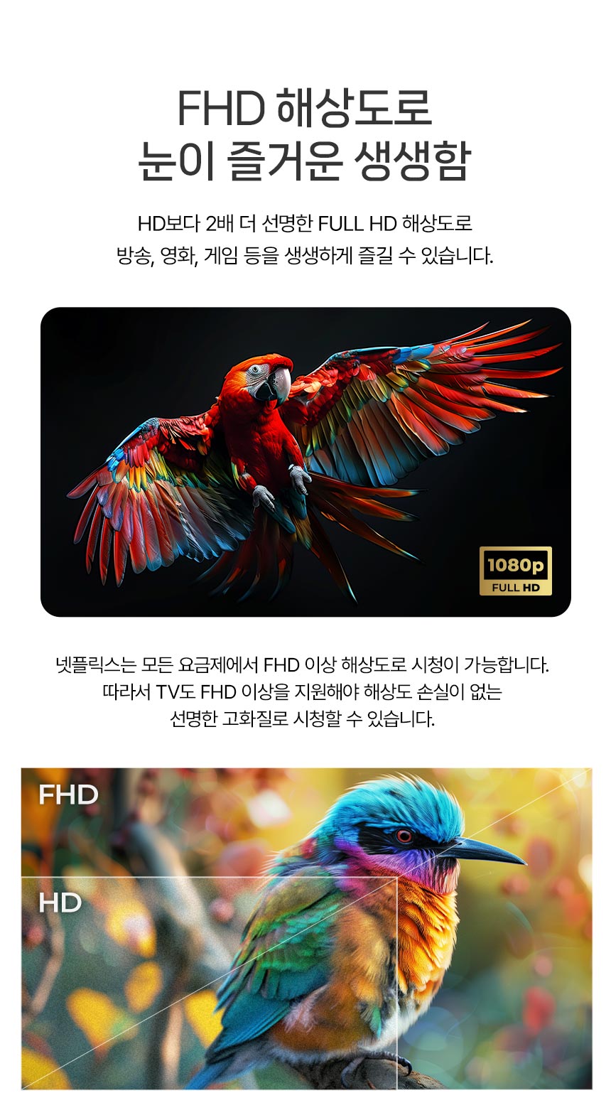 [더함] 스마트 구글 5.0 OS 안드로이드 14 QLED TV 75인치 120Hz 스탠드형 (G754Q-5.0_ST) 상세 이미지 4