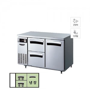 CI_★[라셀르] 우유서랍 1200 간냉식 냉장 테이블 (LT-1224R-DS) 상세 이미지 3