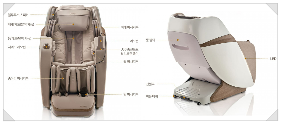 코지마_안마의자_CMC-A600S(G)_세이지 상세 이미지 3
