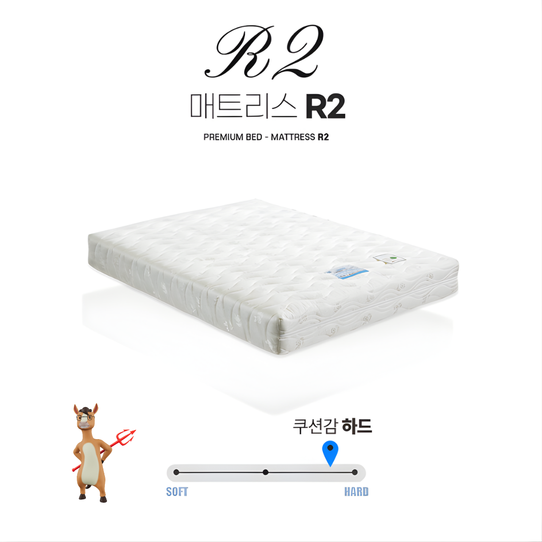 젠티스 침대프레임 '로니' + 매트리스 R7_Q 모카 (36개월) 상세 이미지 3