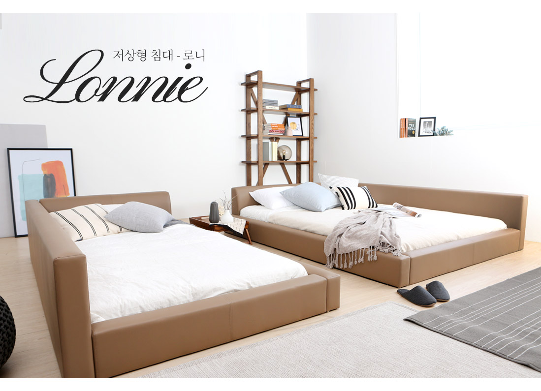 젠티스 침대프레임 '로니' + 매트리스 R2_SS 모카 (36개월) 상세 이미지 8