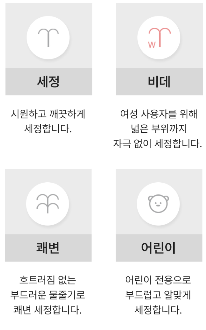 BLAS-44BET(듀얼살균 비데) 상세 이미지 2