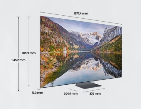 (2Q) 삼성 TV  QLED 85인치 벽걸이 (36) KQ85QNF900FXKR-W 상세 이미지 3