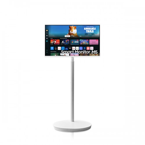[삼성전자] 무빙스타일 스마트 모니터 M5 32인치(80.1cm) 화이트 LS32DM503EK-ST 상세 이미지 1