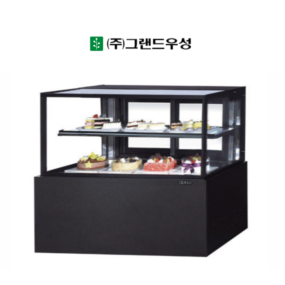 [그랜드우성] 간냉식 제과쇼케이스 1500 사각 뒷문형 3단 (올스텐) (36) GWBKRG15CF (올스텐) 상세 이미지 4