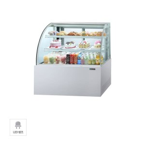 [그랜드우성] 간냉식 제과쇼케이스 1500 곡면 뒷문형 3단 (화이트) (36) GWBKXG15CF (W) 상세 이미지 16