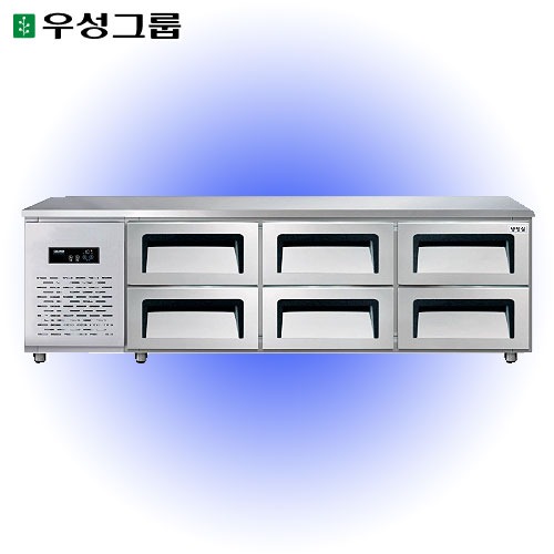 [그랜드우성] 간냉식 카페형 서랍 냉장고 433L (36) GWFM-180DT-4R 상세 이미지 4