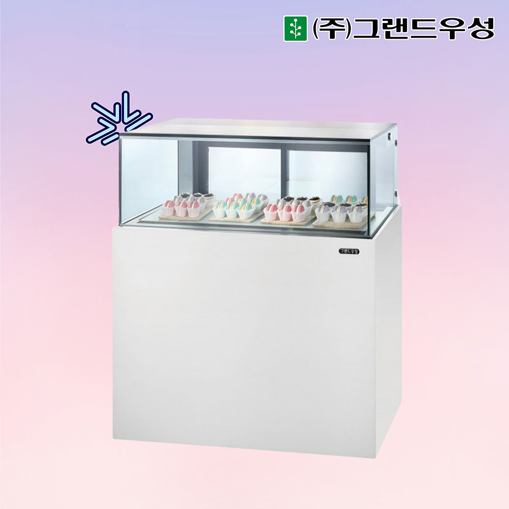 [그랜드우성] 간냉식 마카롱 쇼케이스 900 사각 (블랙) (36) GWGMGG09DF (B) 상세 이미지 3