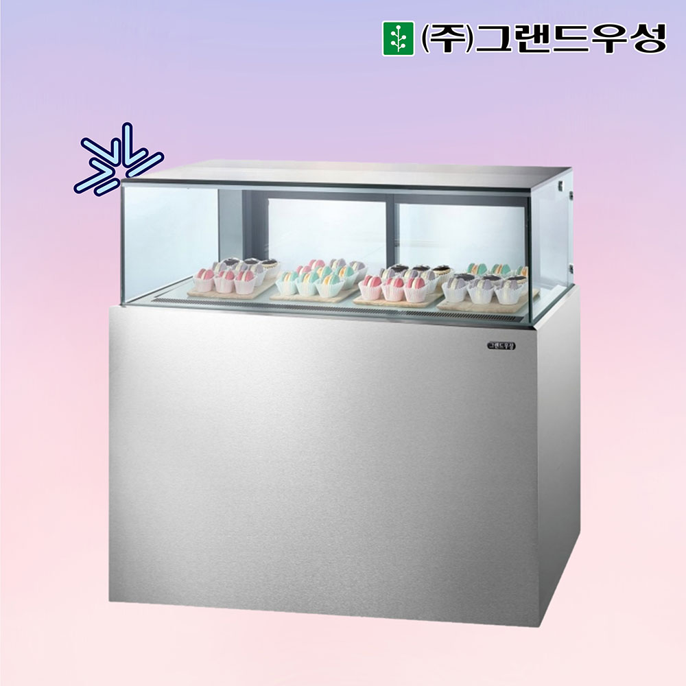 [그랜드우성] 간냉식 마카롱 쇼케이스 1500 사각 (블랙) (36) GWGMGG15DF (B) 상세 이미지 3