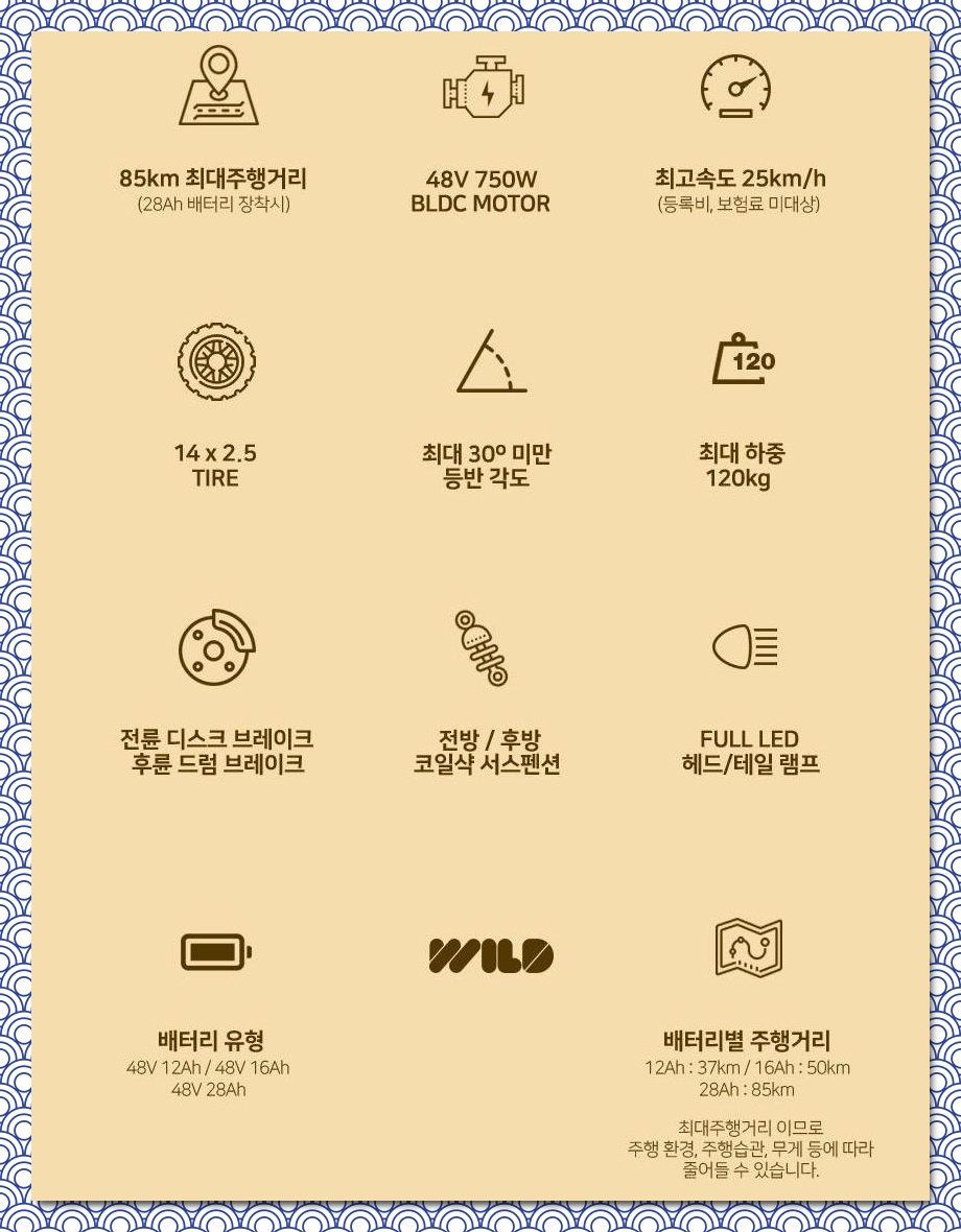 [레이윙] 디스커버리 와일드 S20 28A 전기 전동스쿠터 (36) S20_28A 상세 이미지 1