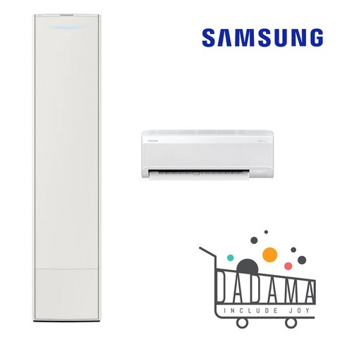 (1Q) 삼성 에어컨 무풍갤러리 AF9900일반 베이지 스탠드+벽걸이 25평+6평 (60) AF80F25D28BRS 상세 이미지 1