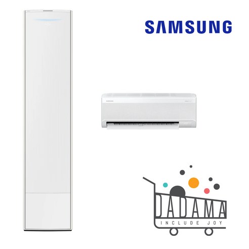 (1Q) 삼성 에어컨 무풍갤러리 AF9900일반 화이트 스탠드+벽걸이 20평+6평 (36) AF80F20D28WRS 상세 이미지 2