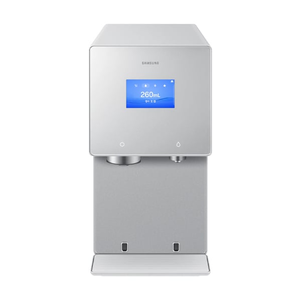 삼성 Bespoke AI 얼음정수기 (냉/온/정수)_사틴 그레이지