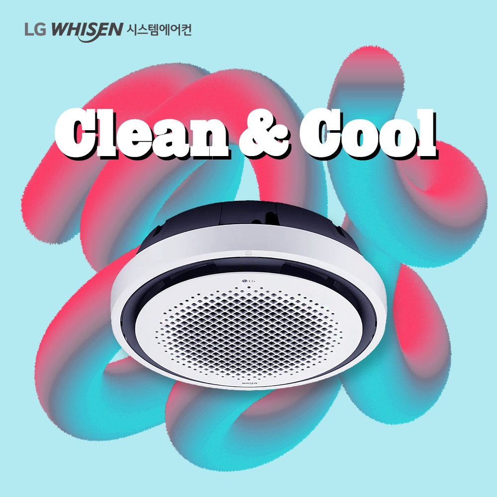 [LG] 천장형 원형 냉난방기 화이트 30평형 (TW1100Y2SR) 썸네일 3