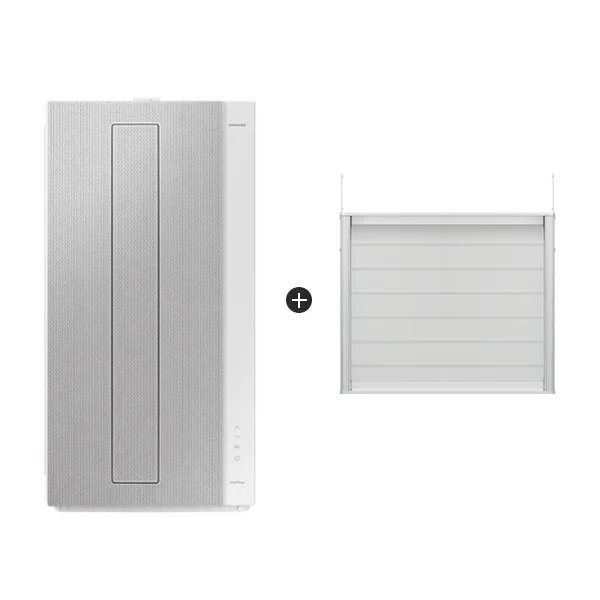[삼성] 비스포크 무풍 창문형에어컨 윈도우핏 캔버스 그레이+105cm 연장 설치킷 (AW06C7155GWAX3)