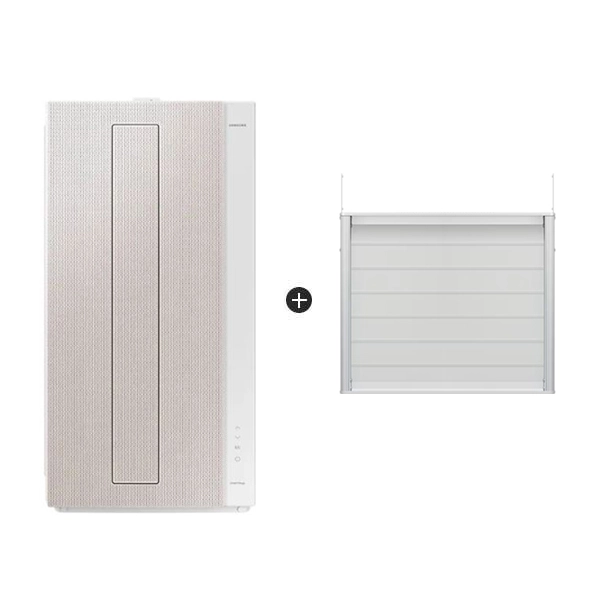 [삼성] 비스포크 무풍 창문형에어컨 윈도우핏 샴페인 베이지+35cm 연장 설치킷 (AW06C7155TWAX1)