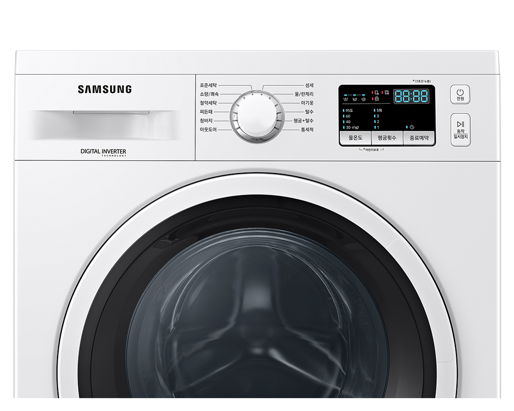 [삼성] 결합2종 드럼세탁기 9kg 화이트+히트펌프 건조기 9kg 화이트 (WW90T3000KW+DV90TA040KE) 썸네일 2