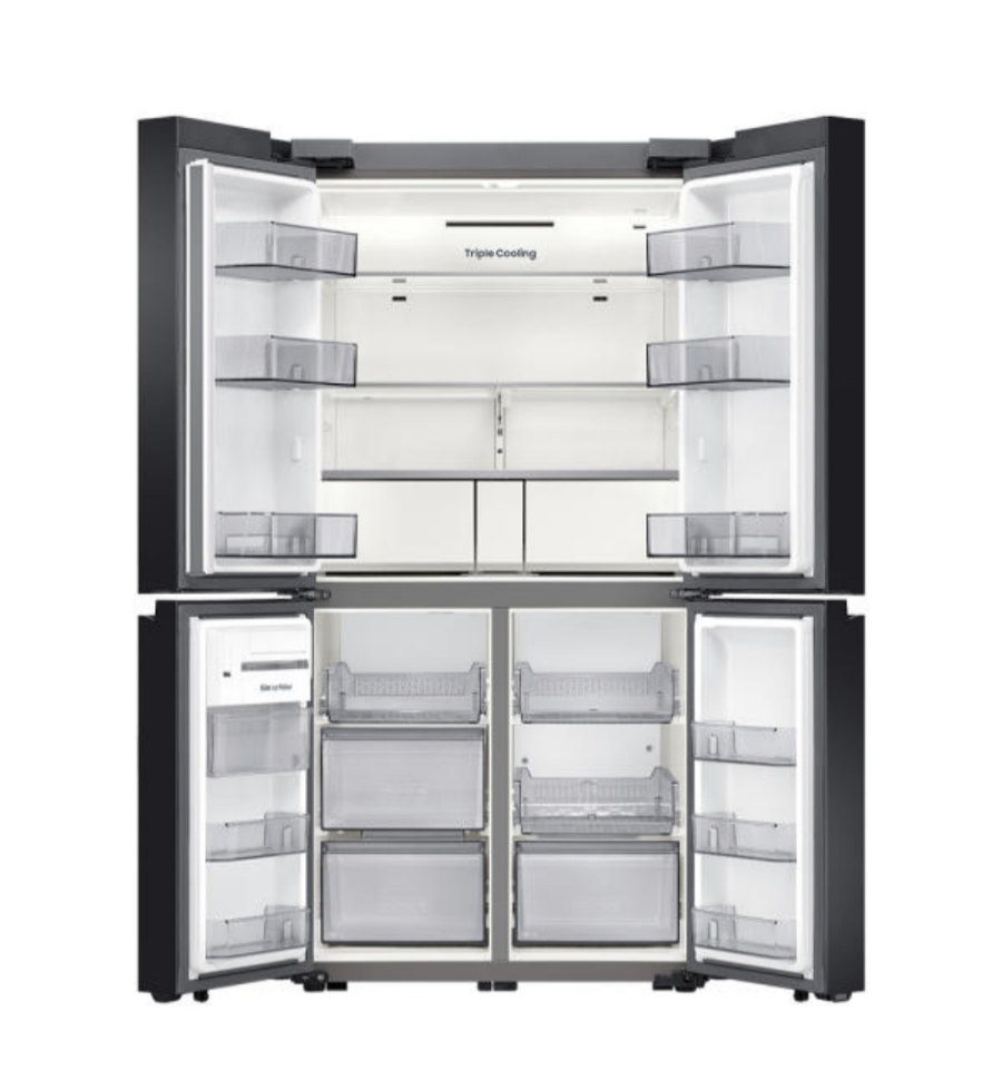 [삼성] 비스포크 냉장고 4도어 875L 글램화이트&글램핑크 (RF85DB90B255) 썸네일 4