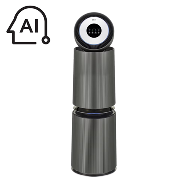 [LG] 오브제컬렉션 퓨리케어 AI+ 360˚ 공기청정기 34평형 네이처 그린 (AS355NGNA)