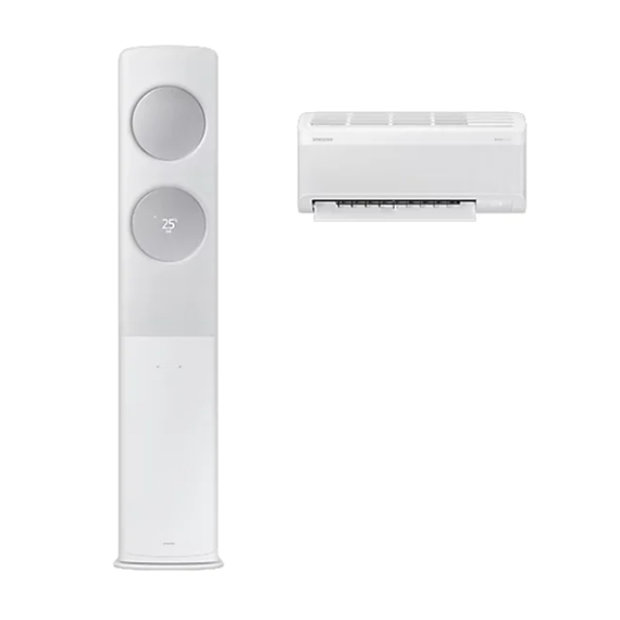 [삼성]클래식 BESPOKE (홈멀티/일반)17평형+6평형 메탈 화이트/메탈릭 실버(바람문) (AF70F17D24IR1S)