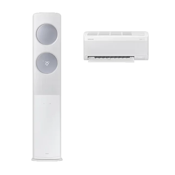 [삼성]클래식 BESPOKE (홈멀티/일반)17평형+6평형 메탈 화이트/메탈릭 블루(바람문) (AF70F17D24IR2S)