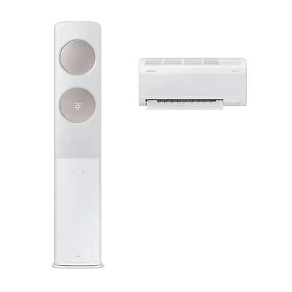 [삼성]클래식 BESPOKE (홈멀티/일반)17평형+6평형 메탈 화이트/메탈릭 베이지(바람문) (AF70F17D24IR4S)