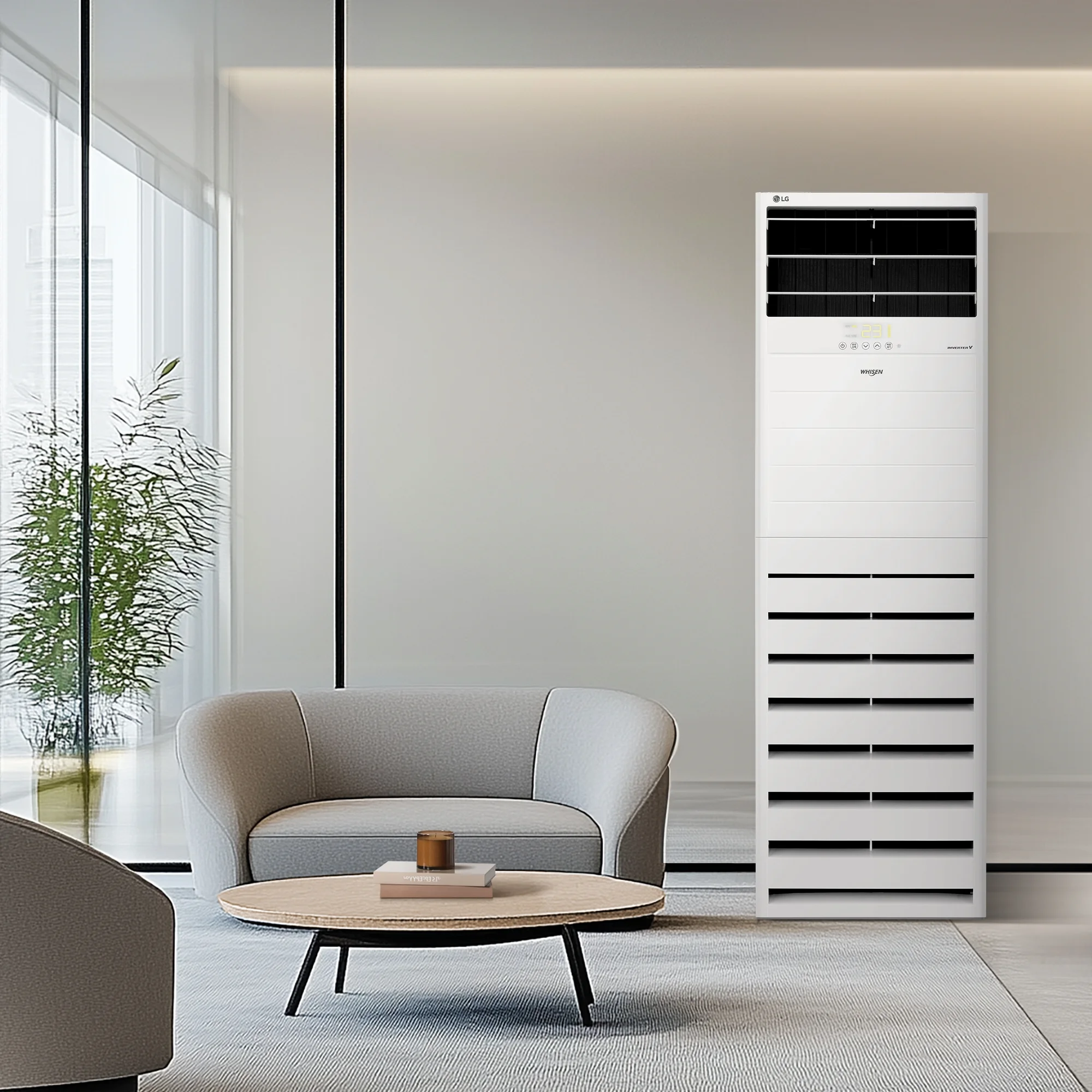 [LG] 인버터 스탠드 냉난방기 40평형(삼상) (PW1450T9L) 썸네일 2