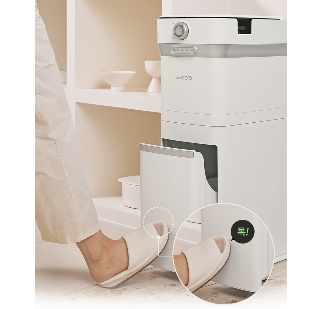 [스마트카라] 400Pro2 음식물처리기 2L SC-D0208+전용스토리지타워 (베이지)(SC-D0208+스토리지타워_BE) 썸네일 1