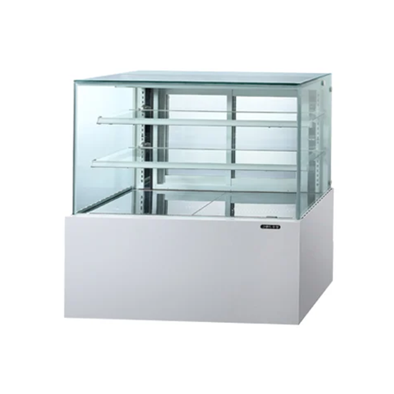 CI_[그랜드우성] 간냉식 제과 쇼케이스 900 사각 뒷문형 3단 화이트 (GWBKRG09CF (W))