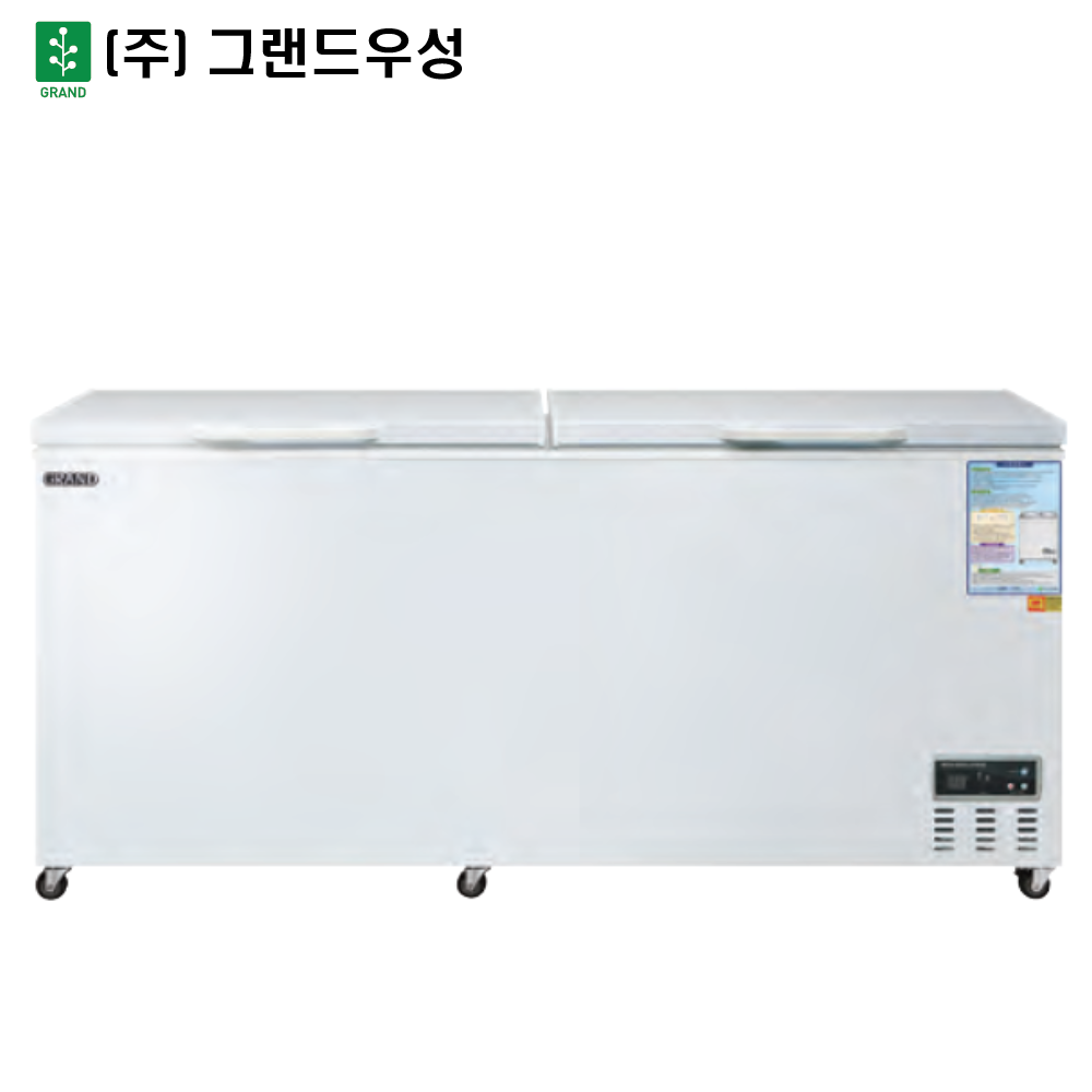 CI_[그랜드우성] 다목적 냉동 쇼케이스 675L (CWSM-700FA(2D))