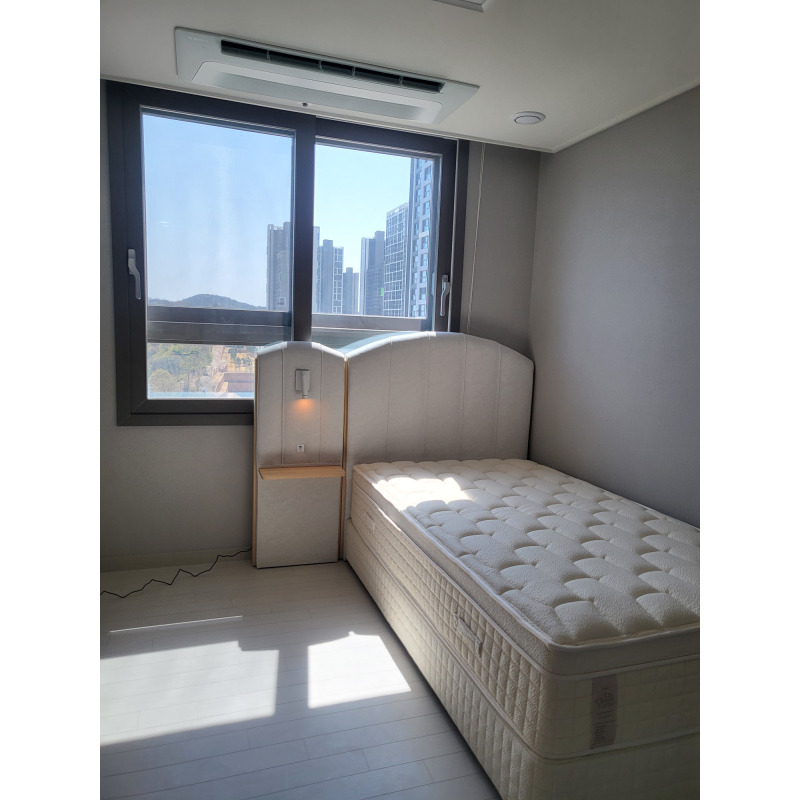 [라클라우드] 라르테 프리미엄 침대 프레임+매트리스 세트 (SS) (아이보리)(라르테 침대세트 SS_IV) 썸네일 2