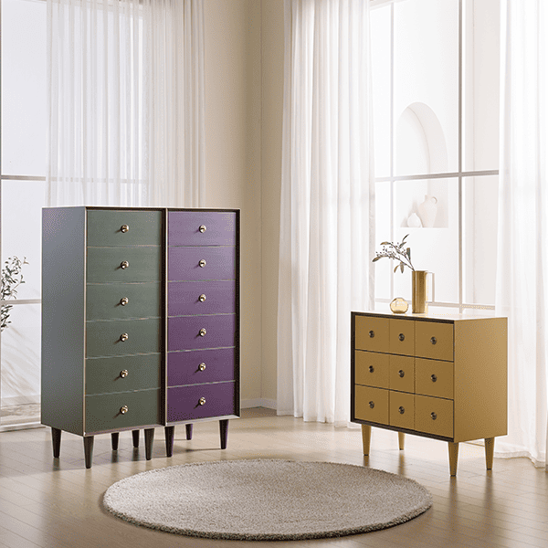 [헨지디자인] 플레르 약장 (썸머셋골드)