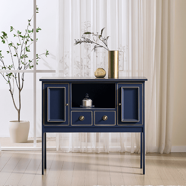 [헨지디자인] 플레르 콘솔 (코스탈블루)