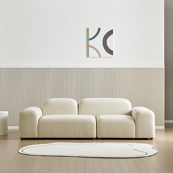 [헨지디자인] 뭉크 소파 3인 (디자인소파) (48개월)