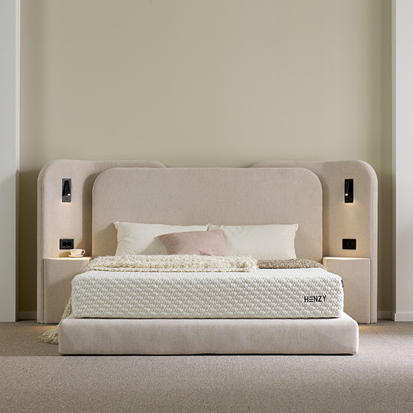 [헨지디자인] 피오 침대 k + 헨지매트리스 k set  (48개월)