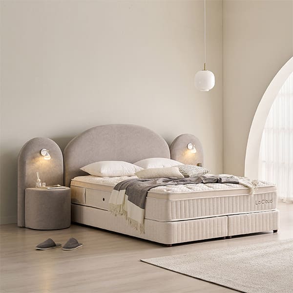 [라클라우드] 블룸 호텔식 침대 패키지 세트 K (그레이) (48개월)