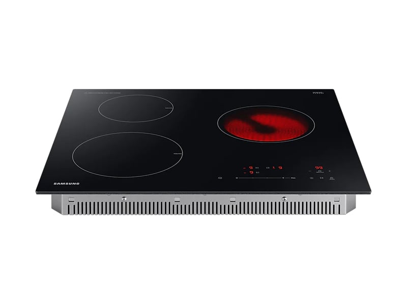 [삼성전자] 하이브리드 전기레인지 3구 빌트인 블랙 NZ63T5601AK 썸네일 3