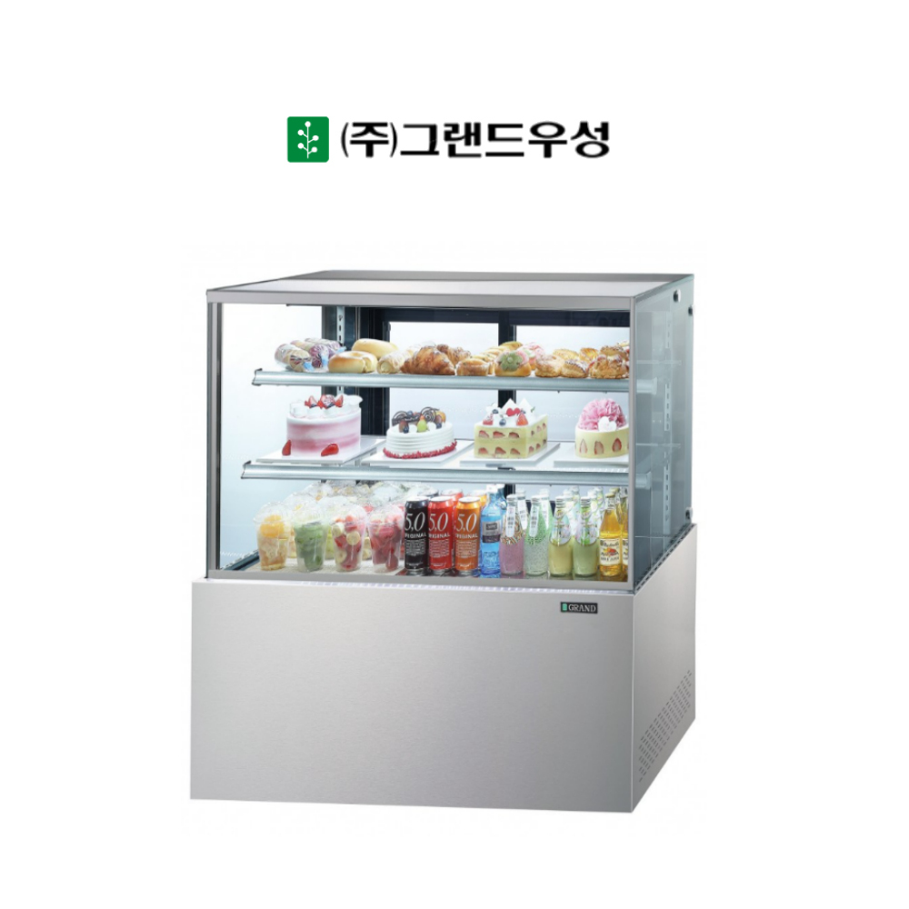 [그랜드우성] 간냉식 제과쇼케이스 900 사각 뒷문형 3단 (올스텐) (36) GWBKRG09CF (올스텐) 썸네일 3