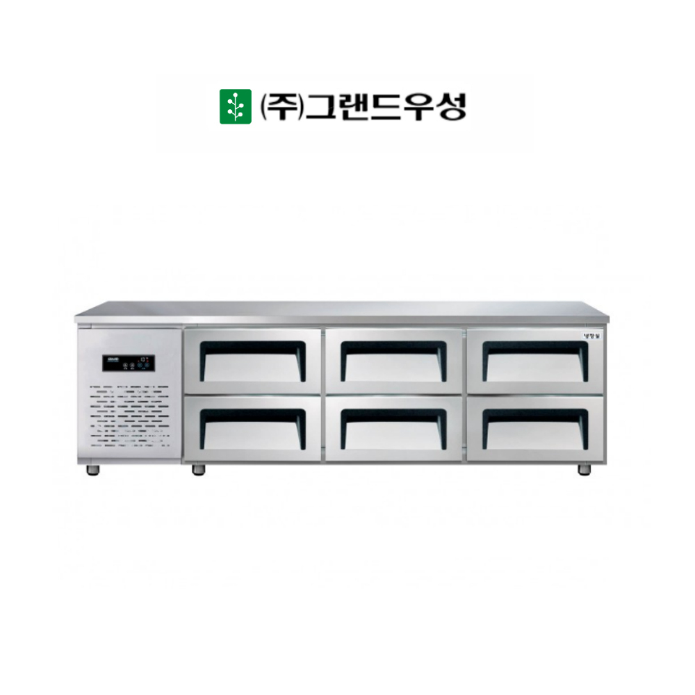 [그랜드우성] 간냉식 카페형 서랍 냉장고 433L (36) GWFM-180DT-6 썸네일 4