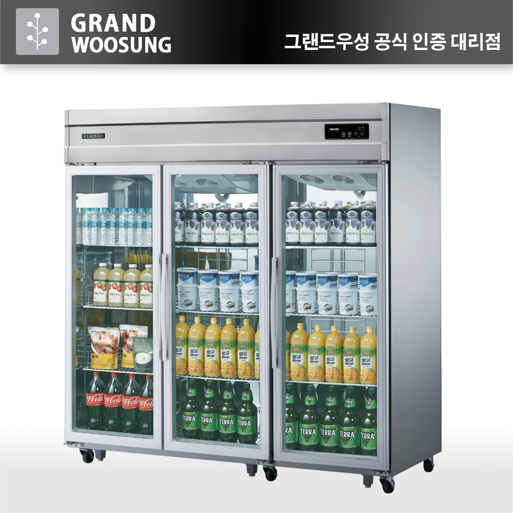 [그랜드우성] 간냉식 스탠드 냉장고 1647L (올스텐) (36) WSFM-1900DR_올스텐 썸네일 3