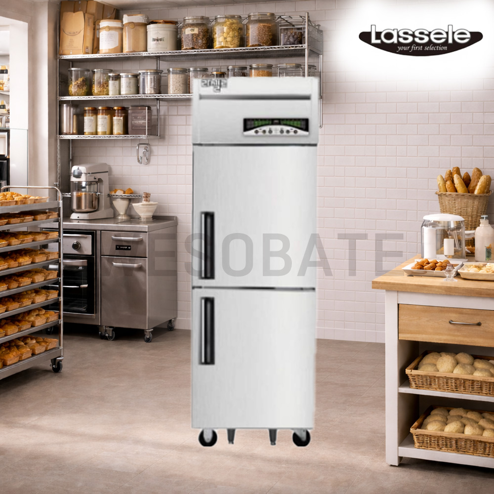 [라셀르] 직냉식 냉장고+냉동고 600L급 (36) LMD-620RF 썸네일 2