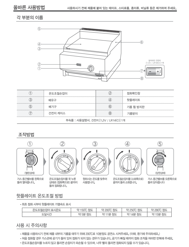 [린나이] 업소용 가스 부침기 450 LPG (36) RSB-450H_LPG 썸네일 2