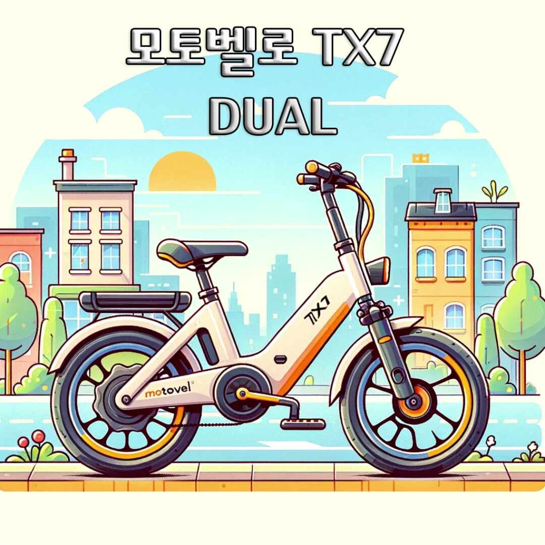 [ON]모토벨로 전기자전거(39)TX7 5.2Ah_블랙