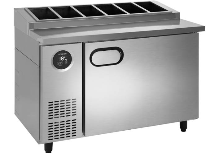 [스타리온] 직냉식 1/4밧드 김밥토핑 냉장고 180L (올스텐) (36) SR-G09ESEVH 썸네일 4