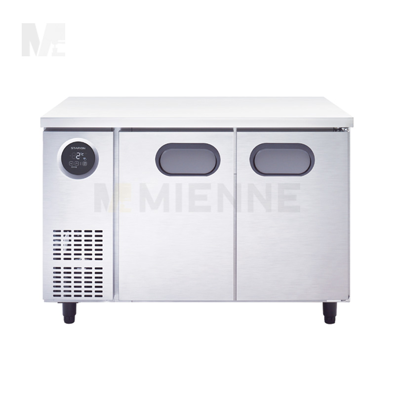 [스타리온] 직냉식 1200 테이블 냉장고 266L (내부스텐) (36) SR-T12EIEM 썸네일 2