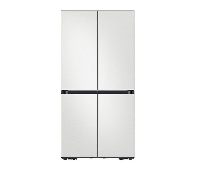 [특가][삼성]NEW 비스포크 AI 하이브리드 1등급 냉장고 4도어 키친핏 Max 637L (UV탈취) 에센셜 화이트(상)+에센셜 베이지(하) RM70F64R1ZG 썸네일 1