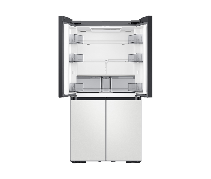 [특가][삼성]NEW 비스포크 AI 하이브리드 1등급 냉장고 4도어 키친핏 Max 637L (UV탈취) 코타 화이트 RM70F64R1A 썸네일 2