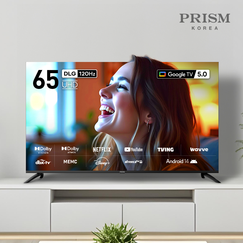 [프리즘코리아] 구글 스마트 QLED TV 65인치 (36) CP65G5Q 썸네일 1